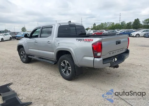 2018 Toyota Tacoma Trd Sport из США, поврежденный, VIN 3TMCZ5AN6JM175278